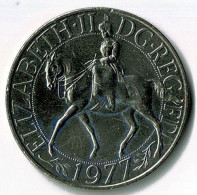 Elizabeth II, Jubilé D'argent De Règne, 25 New Pence, Argent 0,925, 1977 - 25 New Pence