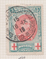 Belgique, Croix-rouge, N°132,Ste ADRESSE ( SN23/4.2) - 1914-1915 Croix-Rouge