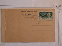 AR 23 AEF FRANCE LIBRE  CARTE GENERAL DE GAULLE  RR 1944 + +AFFR. PLAISANT++ - Covers & Documents