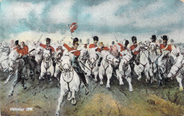 PERSONNAGES HISTORIQUES - Waterloo 1815 - Charge De La Cavalerie écossaise - Carte Postale Ancienne - Historische Persönlichkeiten