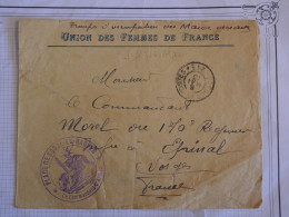 AR 23   TROUPES D OCCUPATIONS DU MAROC ORIENTAL LETTRE PRIVEE 1913 A EPINAL FRANCE + +AFFR.INTERESSANT++ - Storia Postale