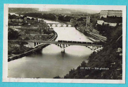 * Huy - Hoei (Liège - Luik - La Wallonie) * (Véritable Photo Lits, Nr 101) Vue Générale, Panorama, Pont, Canal, Old - Huy