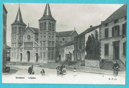 * Rochefort (Namur - Namen - La Wallonie) * (R.S. 14) L'église, Kerk, Church, Kirche, Animée, Enfants, Old, Rare - Rochefort