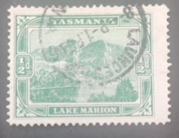 TASMANIA 1902 LAKE MARION CAT GIBBONS N 237 B PERF 12 1/2 - Usati