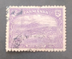 TASMANIA 1902 HOBART CAT GIBBONS N 239 A PERF 11 1/4 - Usati