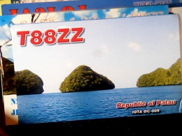 CARD QSL REPUBLIC OF PALAU  ROCK ISLAND  2002 JH9662 - Palau