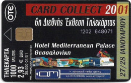 Greece - Card Collect 2001 - X1015 - 01.2001 - 35.000ex, Mint No Blister - Griechenland