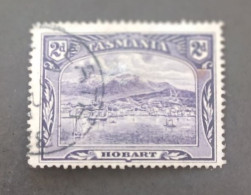TASMANIA 1899 HOBART CAT GIBBONS N 231 PERF 14 1/4 - Used Stamps