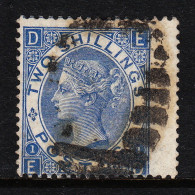 GREAT BRITAIN — SCOTT 55 (SG 119) — VICTORIA 2/- — PLATE 1 — USED — SCV $180.00 - Nuevos