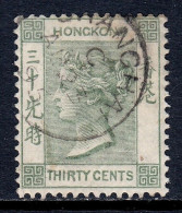 HONG KONG — SG Z802 —  1891 30c QV SHANGHAI TREATY PORT — USED — SG £25 - Neufs