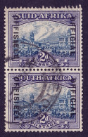 SOUTH AFRICA — SCOTT O28 (SG O23) — 1939 2d BL. & VIO. OFFICIAL — USED — SCV $40 - Officials