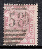 GREAT BRITAIN — SCOTT 67 (SG 141) — 1880 2½d QV, PLATE 17 — USED — SCV $275 - Unused Stamps
