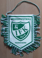 IFK Marieham Finland Football club Soccer Fussball Calcio Futebol  PENNANT, SPORTS FLAG ZS 3/5 - Uniformes Recordatorios & Misc