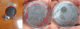 Niue - 2022 - Warriors Of Azovstal UNC Replica In A Capsule On A Stand Lemberg-Zp - Niue