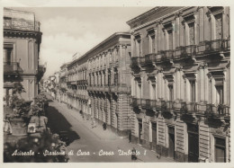 551-Acireale-Catania-Corso Umberto I- (Scritta Lunga)-v.1955 Da  Acireale A Catania - Acireale