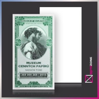 Matej Gabris Green Version Muzeu Cenných Papíru Paper Private Fantasy Banknote - Checoslovaquia