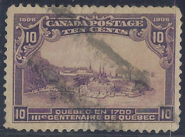 CANADA 1908 - Yvert #90 - VFU - Used Stamps