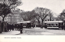 ROYAUME UNIS - Brighton Electric Trams - Carte Postale Ancienne - Autres & Non Classés