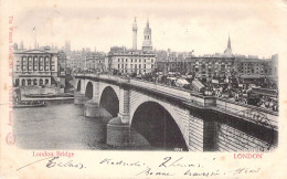 ROYAUME UNI - London Bridge - Carte Postale Ancienne - Autres & Non Classés