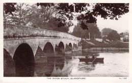 ROYAUME UNI - The River Stour Blandford  - Carte Postale Ancienne - Altri & Non Classificati