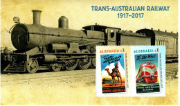 Australia ASC 3493MS 2017 Trans-Australian Railway,miniature Sheet,mint Never Hinged - Otros & Sin Clasificación