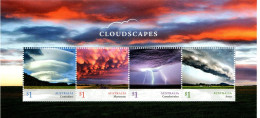 Australia ASC 3564MS  2018 Cloudscapes, Souvenir Sheet,MNH - Otros & Sin Clasificación