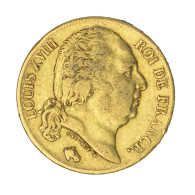 Louis XVIII-20 Francs 1819 Paris - 20 Francs (gold)