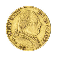 Louis XVIII-20 Francs 1814 Paris - 20 Francs (gold)