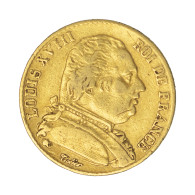 Louis XVIII-20 Francs 1815 Paris - 20 Francs (gold)