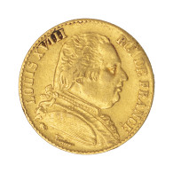 Louis XVIII-20 Francs 1815 Paris - 20 Francs (goud)