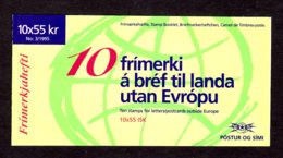 EUROPA 1995 - ISLANDE - CARNET Yvert C778 - Facit H27 - NEUF** MNH - Europa, Paix Et Liberté - 1995