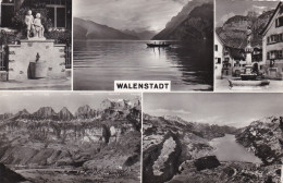 Switzerland Walenstadt Multi View Real Photo - Walenstadt