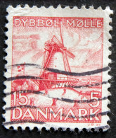 Denmark 1937  Mill  Minr. 236  (O) ( Lot G 1156 ) Mills Moulins Molinos Mühlen - Usati