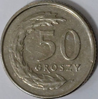 Poland - 50 Groszy 1991, Y# 281 (#2014) - Pologne