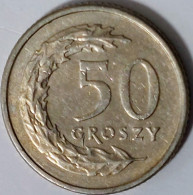 Poland - 50 Groszy 1992, Y# 281 (#2015) - Pologne