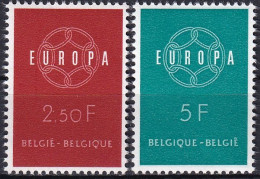 BELGIEN 1959 Mi-Nr. 1164/65 ** MNH - CEPT - 1959