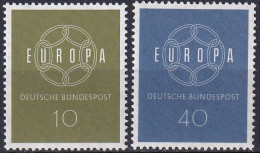 DEUTSCHLAND 1959 Mi-Nr. 320/21 ** MNH - CEPT - 1959