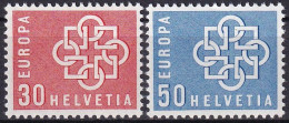 SCHWEIZ 1959 Mi-Nr. 679/80 ** MNH - CEPT - 1959