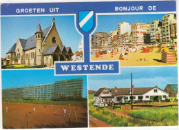 Groeten Uit Westende - Bonjour De  - (België/Belgique) - Tennis Game - Westende