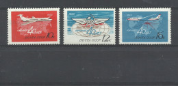 RUSIA   YVERT  AEREO  115/17   MNH  ** - Nuovi