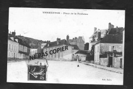 Place De La Fontaine   Oblit 1912 - Vermenton