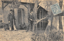 Delcampe - CPA 91 MONTGERON / LE LAVOIR SUR YERRES / PECHE A LA LIGNE - Montgeron