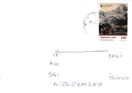 Europa Cept - 2018 - Croatia - Postal History & Philatelic Cover With Registered Letter - 670 - 2018