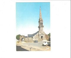 GOUEZEC  L EGLISE VOITURES R 12 + AMI  8 ?        **    RARE      A  SAISIR   *** - Gouézec