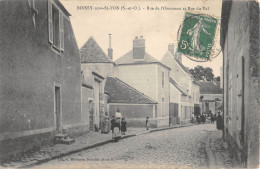 CPA 91 BOISSY SOUS SAINT YON / RUE DE L'ORMETEAU / RUE DU VAL - Sonstige & Ohne Zuordnung