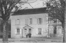 CPA 91 BOISSY LA RIVIERE / MAIRIE / ECOLE - Sonstige & Ohne Zuordnung