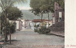 Spain - La Palma - Plazza De St. Domingo Y Calle De San Yelmo - La Palma