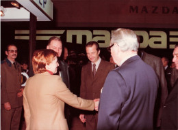 Photographie - Le Prince AlbertII De Belgique - Salon De L'automobile - Carl Alex - Afrique