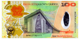 PAPUA NEW GUINEA COMMEMORATIVE 100 KINA Pick 37 2008 Unc - Tailandia