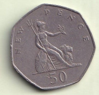 Great  Britain   - 1969 -  50 Pence  KM913 - 50 Pence